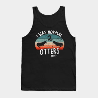 funny otter love pet fan vintage dream Tank Top